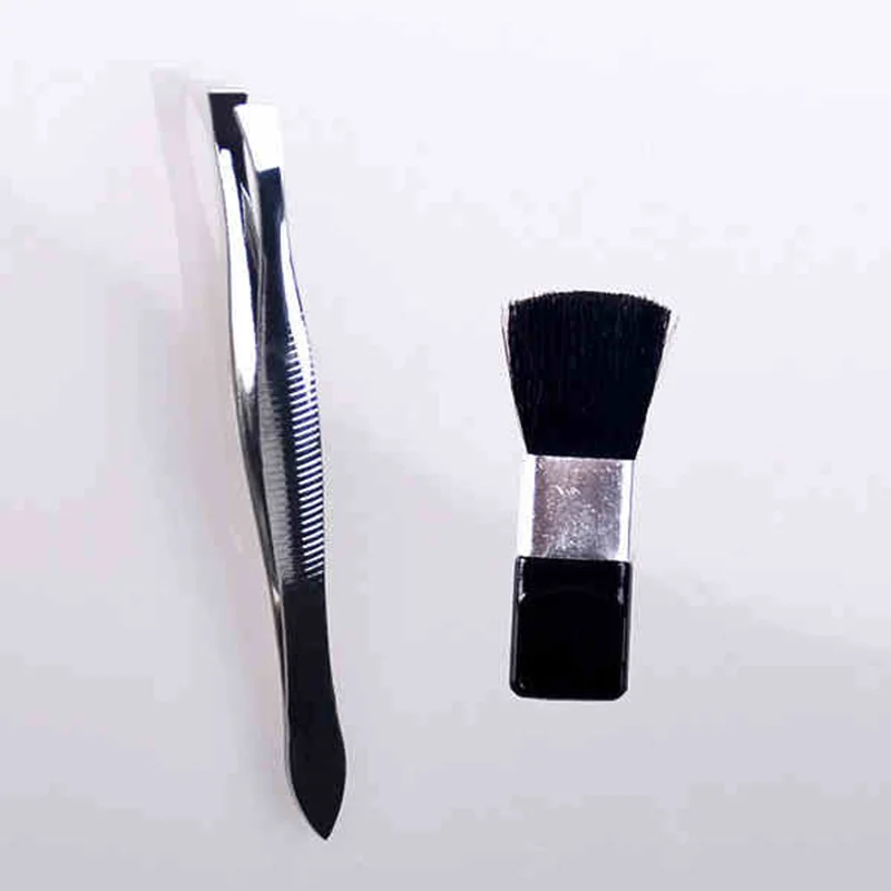 Набор бархатных инструментов для ногтей включает Кисть и пинцет|nail tool kit|nail kitnail kit