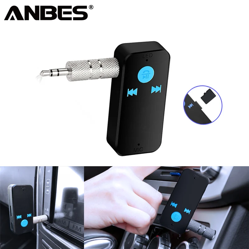 Автомобильный Bluetooth Динамик Приемник 3 в 1 Беспроводной 4 0 USB адаптер 5 мм аудио
