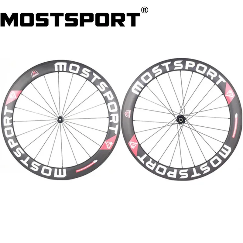 MOSTSPORT 60 мм клинчерные карбоновые колеса с DT Swiss 350 втулки прямой тяги|Велосипедное
