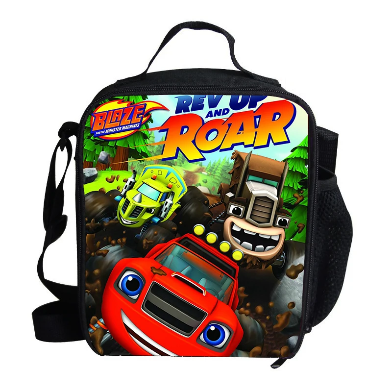 Аниме Blaze And The Monster Machines Термоизолированный ланч мешок для девочек и мальчиков