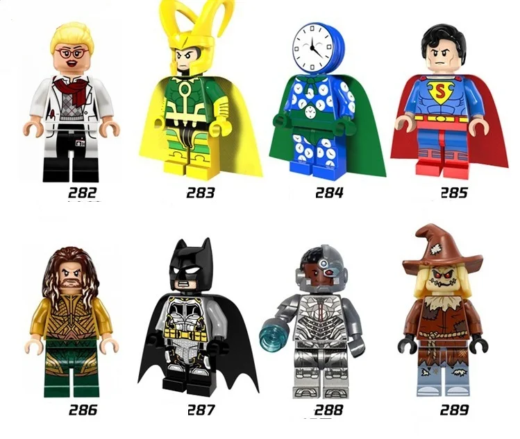 8 шт./компл. здания Конструкторы Наборы для ухода за кожей китайская брендовая