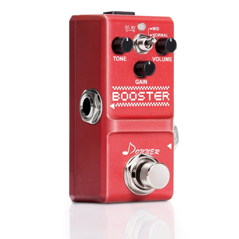 Donner гитарный эффект педаль Boost Nano аксессуары для гитары|pedal booster|pedal pedalespedal boost |