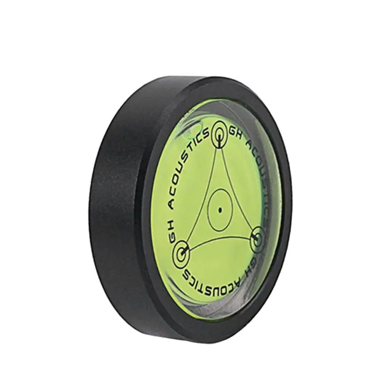 Aluminum Alloy LP Disc Stabilizer Turntable Balanced Bubble Spirit Level for Phonograph Vinyl Record Vibration Accessories