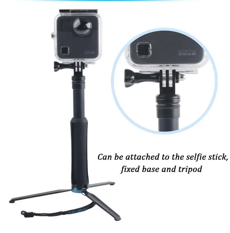 Водонепроницаемый чехол для камеры GoPro Fusion с поворотом на 360 градусов защитный