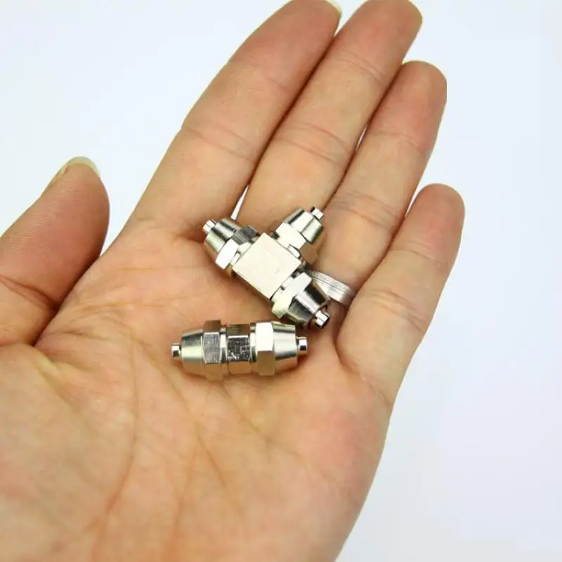 Лучшая цена аквариум 2 способа высокого давления СО2 соединитель воздушной