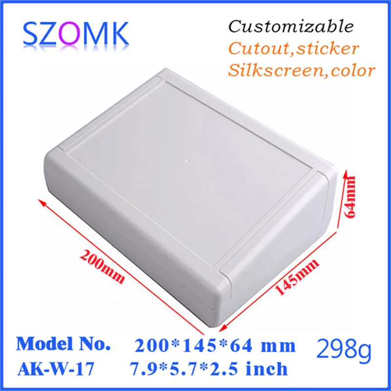 

Пластиковый проекционный бокс szomk, электронный чехол, корпус оборудования (4 шт.), 200*145*64 мм, пластиковый фотобокс «сделай сам»