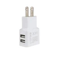 Зарядное устройство с 2 USB-портами, 5 В, 2 А, для iPhone,iPad,Samsung и других мобильных телефонов, планшетов