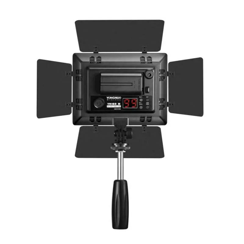 Yongnuo YN160 III 3200-5500K CRI95 160 LED Регулируемая яркость видео свет для Canon Nikon Sony DSLR и