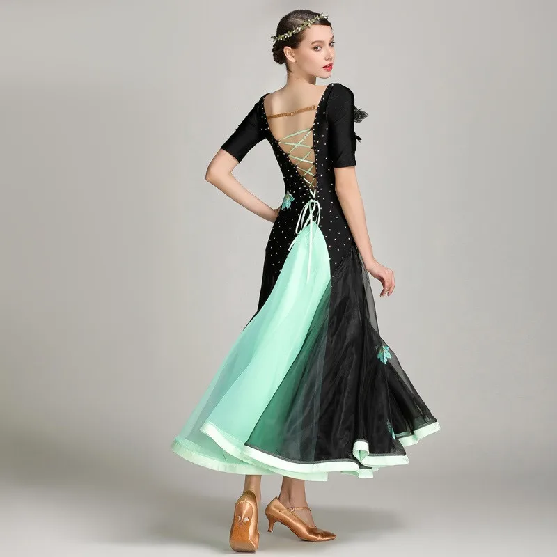 Платья для конкурса бальных танцев бальные платья вальса стандартные