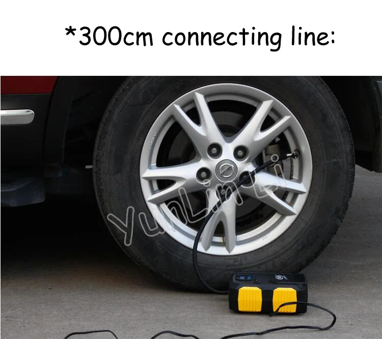 DC12V автомобильный тип портативный воздушный компрессор насос интеллигентная