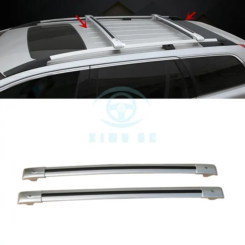2 * для Volkswagen Touareg 06 16 поперечная рейка из алюминиевого сплава багажная стойка на