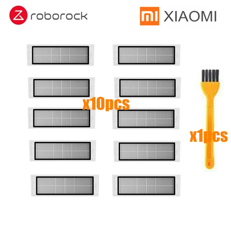 Hepa фильтр для xiaomi roborock s50 s51 s55 аксессуары xiaomi mi Запчасти для робота-пылесоса xiaomi вакуумный фильтр roborock 2