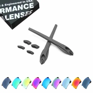 Сменные поляризационные линзы ToughAsNails и серый каучук для солнцезащитных очков Oakley Flak 2,0 XL