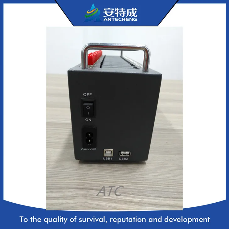 New size wavecom q2406 16 ports sms modem pool gsm support stk ussd mobile recharge | Компьютеры и офис