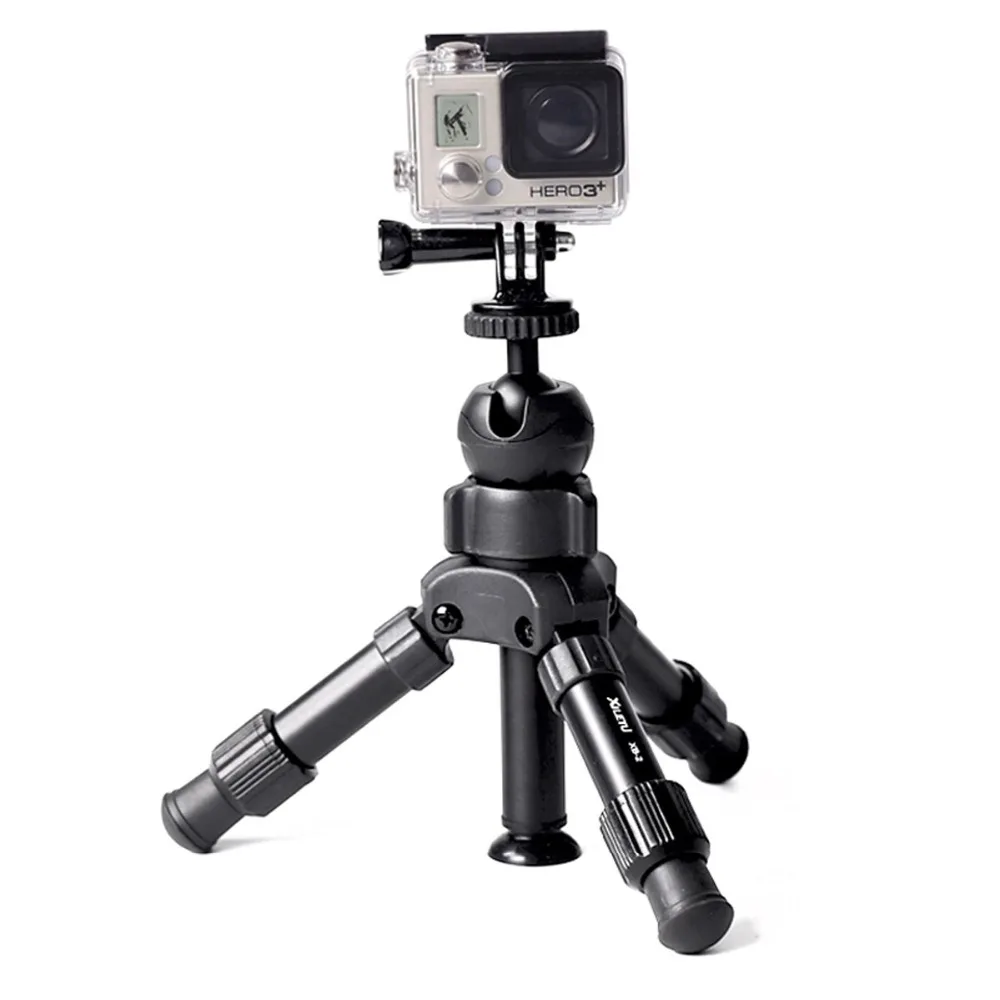 XILETU XB 2C Мини Гибкий портативный легкий Настольный Штатив для GoPro DSLR и