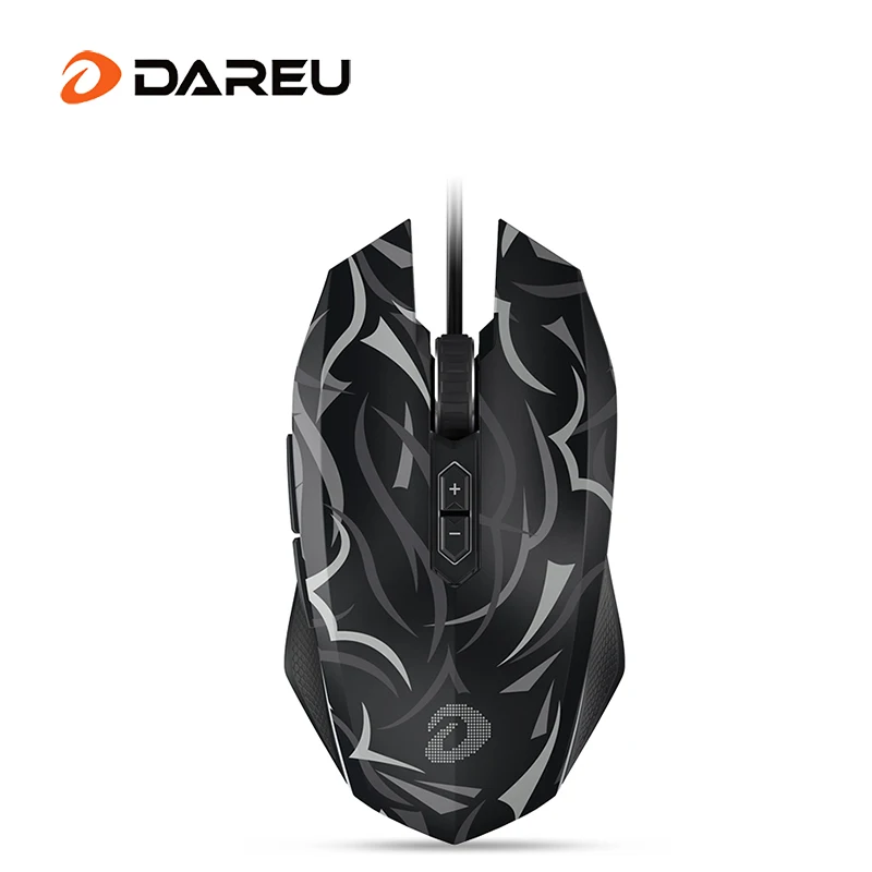 Оригинальная мышь Dareu Wrangler EM915 3-го поколения 16,8 миллион цветов dpi 6000 игровая мышь программируемая мышь интернет кафе мышь