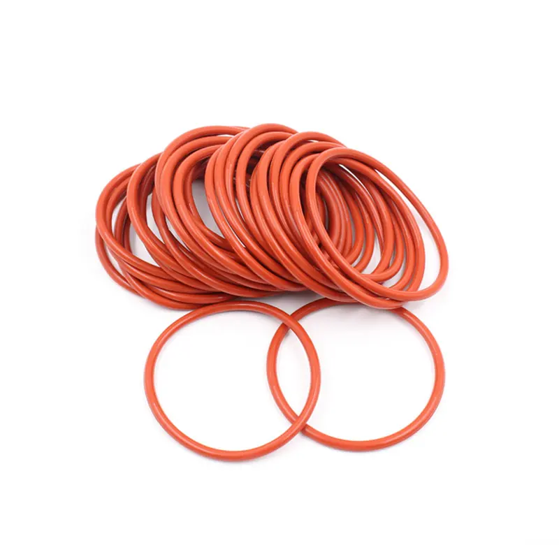 Красные силиконовые кольца силиконовое/VMQ уплотнительное кольцо толщиной 3 мм
