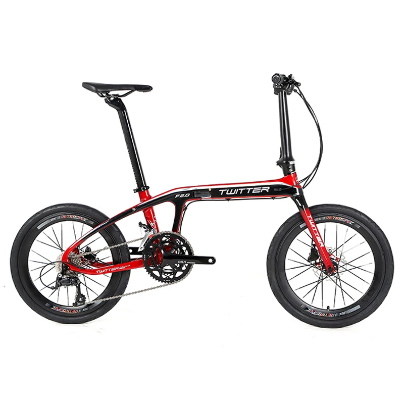 TWITTER BMX 20 дюймовые шестерни складные грипы для велосипедного руля 16/18/22 Скорость