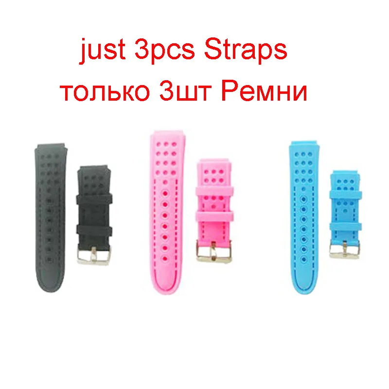 just 3pcs straps Q360 Vm50 детские gps wifi умные часы с сенсорным экраном SOS устройство отслеживания местоположения вызова для детей безопасные умные часы PK Q100 Q528 Q90 - Цвет: just 3pcs straps