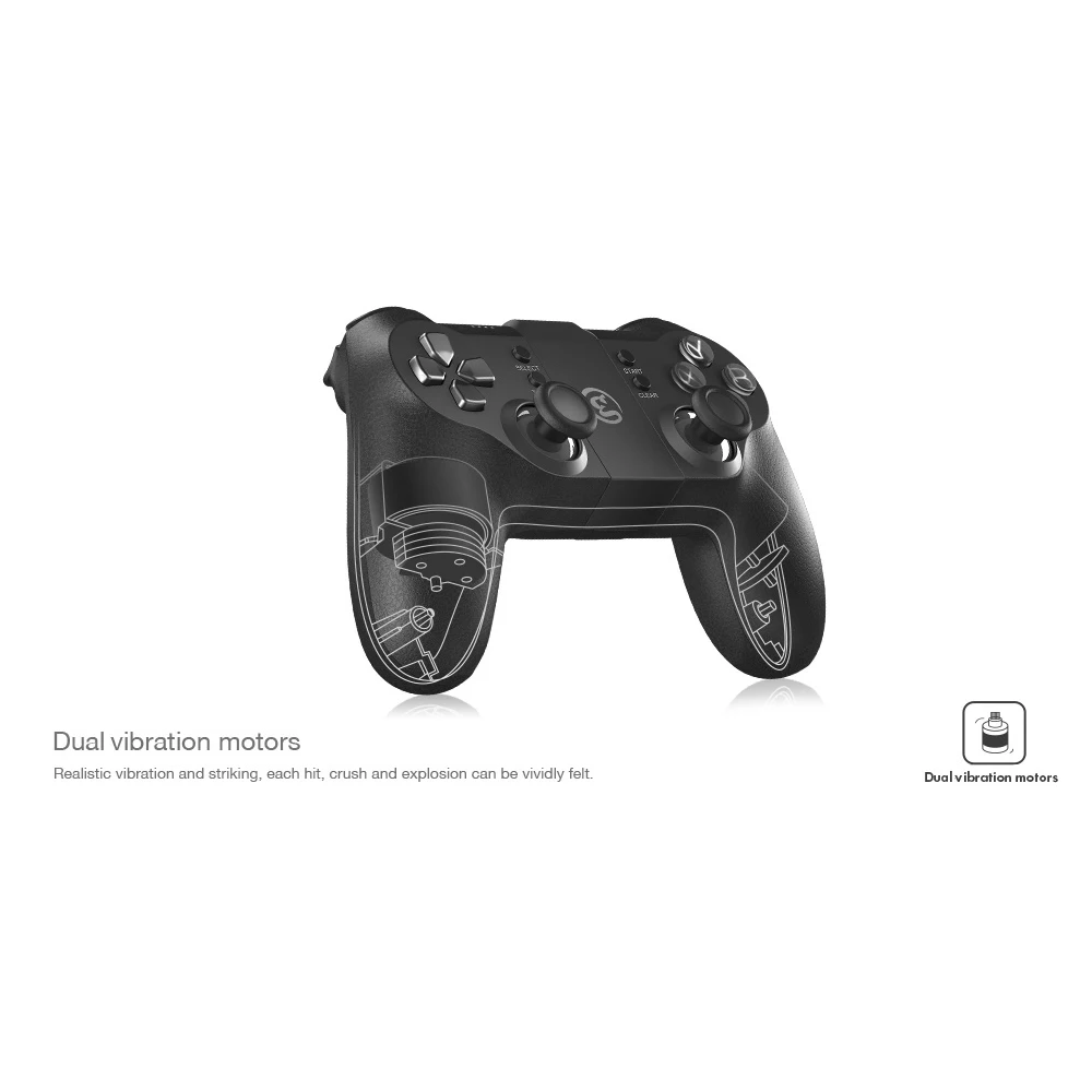 GameSir коврик T1s мини 2 4 ГГц Беспроводной Bluetooth вибрировать игры геймпад джойстик