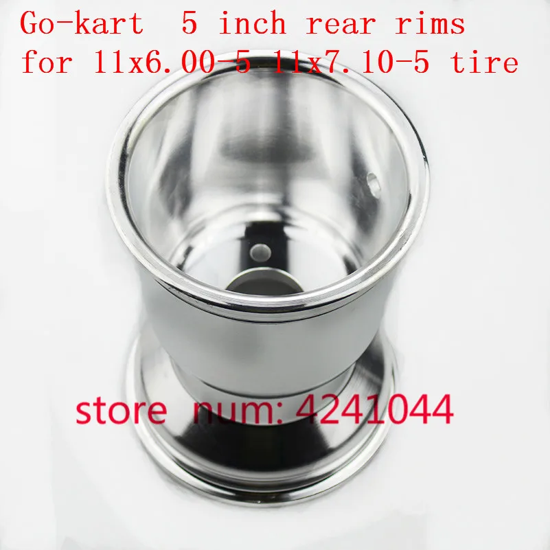 Фланцы для карт 5 дюймов ступица заднего колеса из алюминиевого сплава 11x7 10 11x6 00