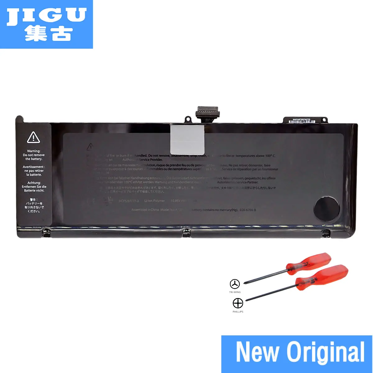 

JIGU A1321 Original Laptop Battery For Apple MacBook Pro 15" A1286 year 2009 2010 MB985 MC986 MC118 MC372 MC373 MC371