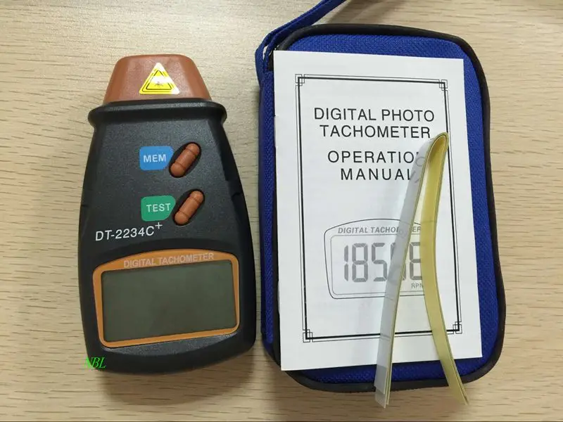 Новинка! Цифровой лазерный тахометр с диапазоном от 2 5 до 100000 об/мин ЖК дисплей