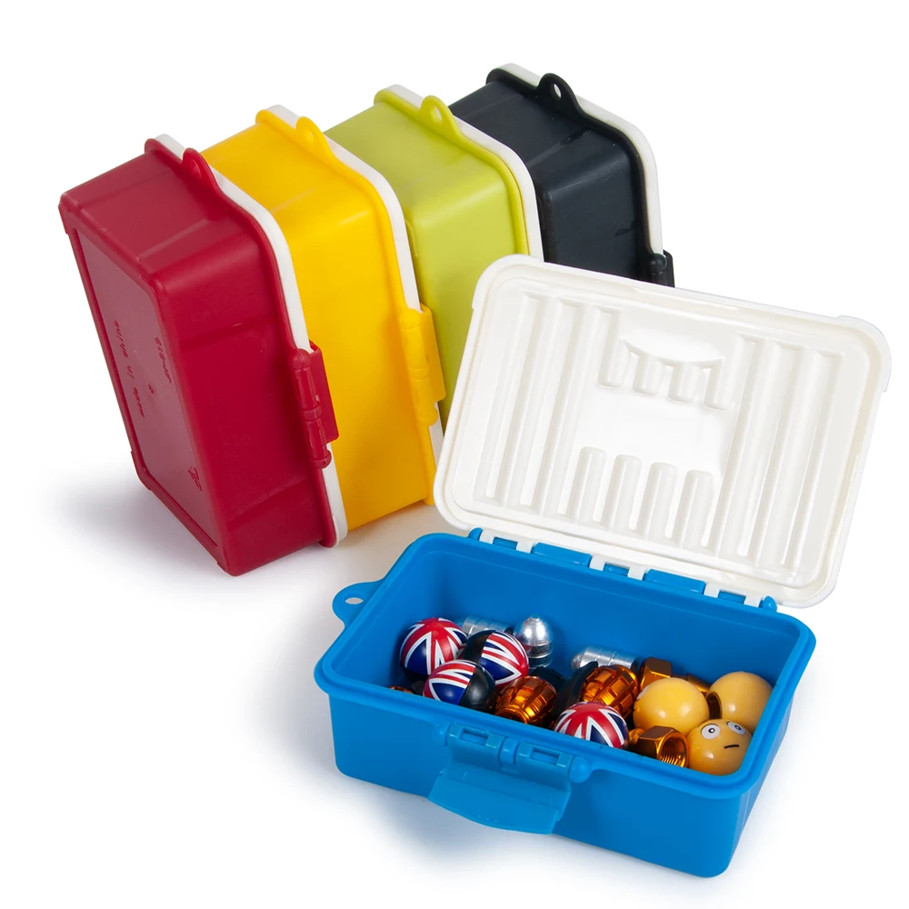 AXSPEED Version B Multiple Colour Mini Universal Plastic Storage Box Tool for 1:10 Scale RC Rock Crawler Accessory | Игрушки и хобби