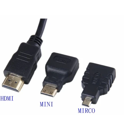 1 5 м V1.4 HD 3 в HDMI к Mini Micro кабель адаптер конвертер для Xbox 360 HDTV 1080P Mobile|cable adapter|converter
