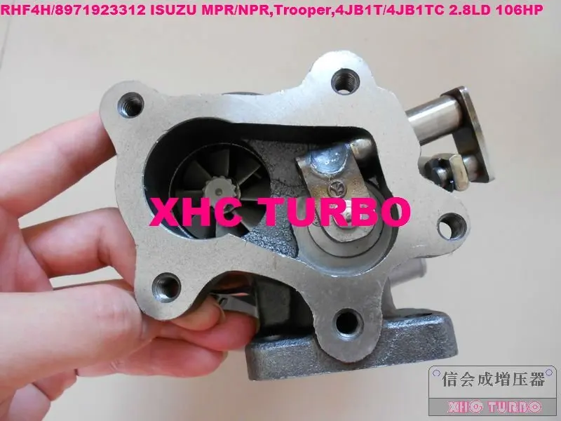 Новый турбокомпрессор RHF4H VICQ VC420028 8971923312 для ISUZU MPR/NPR Trooper двигатель: 4JB1T/4JB1TC