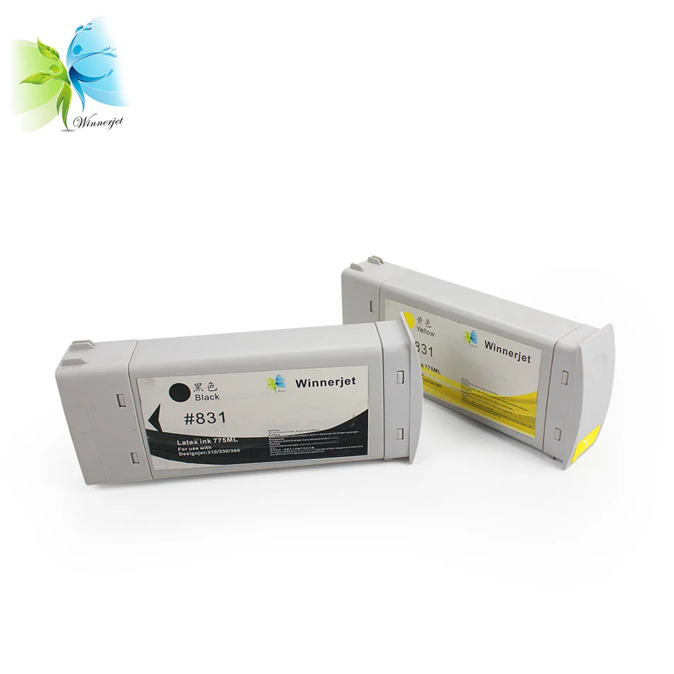 Winnerjet 775 мл 831A 831 совместимый чернильный картридж для HP latex 310 315 330 335 360 365 370 570