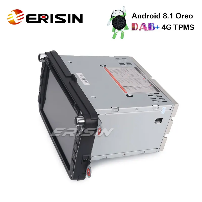 Erisin ES3645V 8 &quotDAB + Android 1 автомобильный стерео gps 4G для VW Golf Passat Tiguan Polo Jetta Sat Nav SWC |