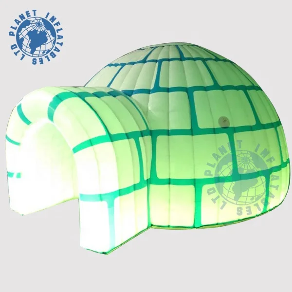 Дешевая надувная палатка для снежного Igloo небольшого размера надувной игровой