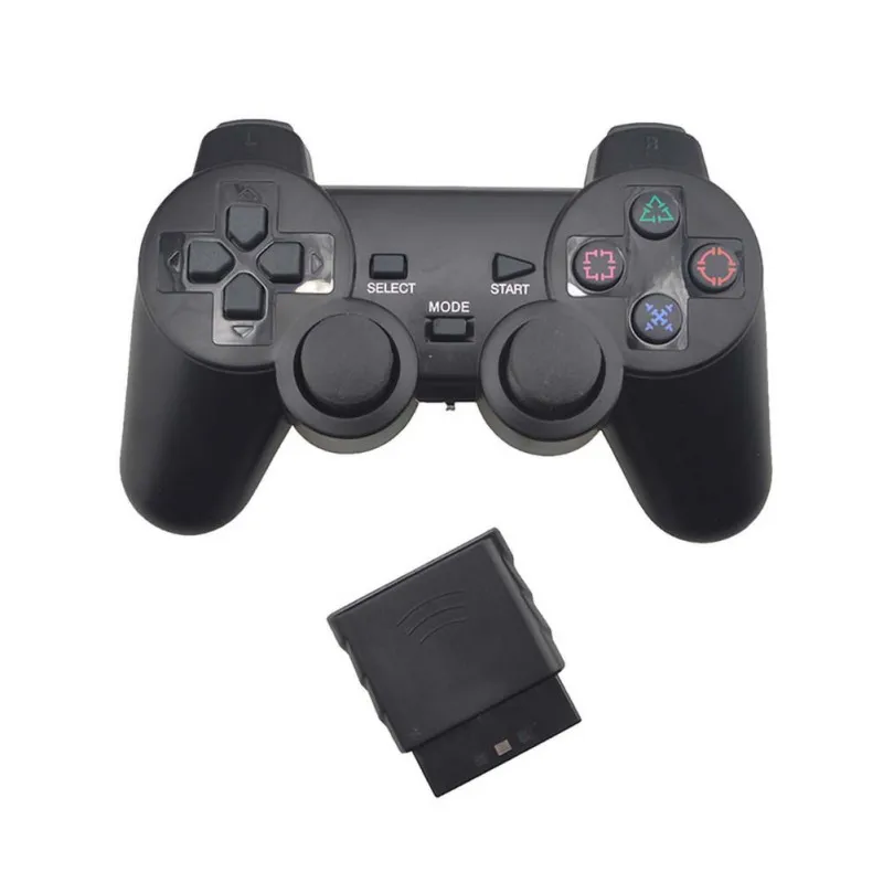 Беспроводной Вибратор 2,4G USB игровой контроллер Джойстик для PS2 для PS3 PC Android tv S1P