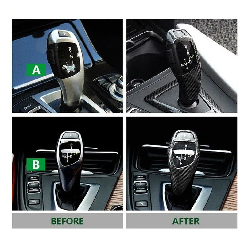 Углеродное волокно для BMW F20 F30 F25 F26 F15 1 2 3 4 серии ручка переключения передач крышка