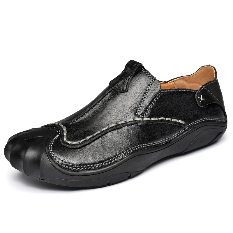 Мужская обувь мужские ботинки слипоны Повседневная Удобная без шнуровки легкая