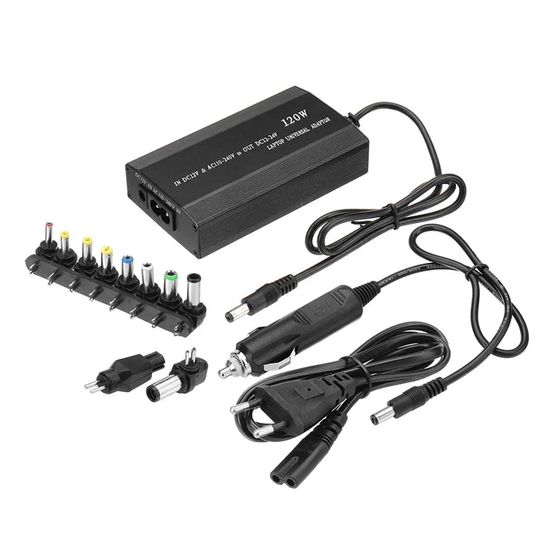 Excellway 120W 12-24V Adjustable Power Supply Adapter AC/DC 5V USB Port for Car/Household | Обустройство дома