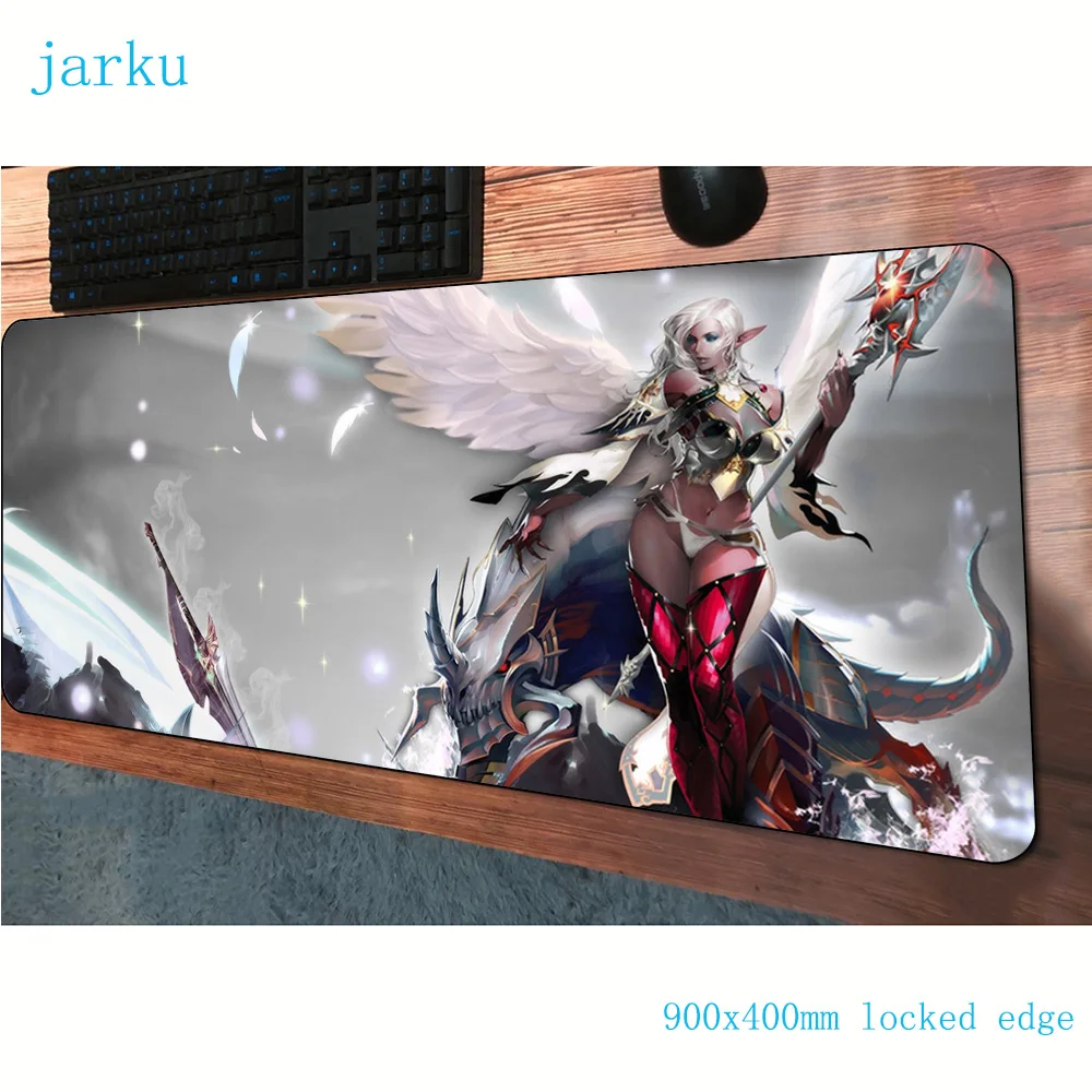 Lineage 2 коврик для мыши 900x400 мм xl лучший игровой геймер Рождество большие