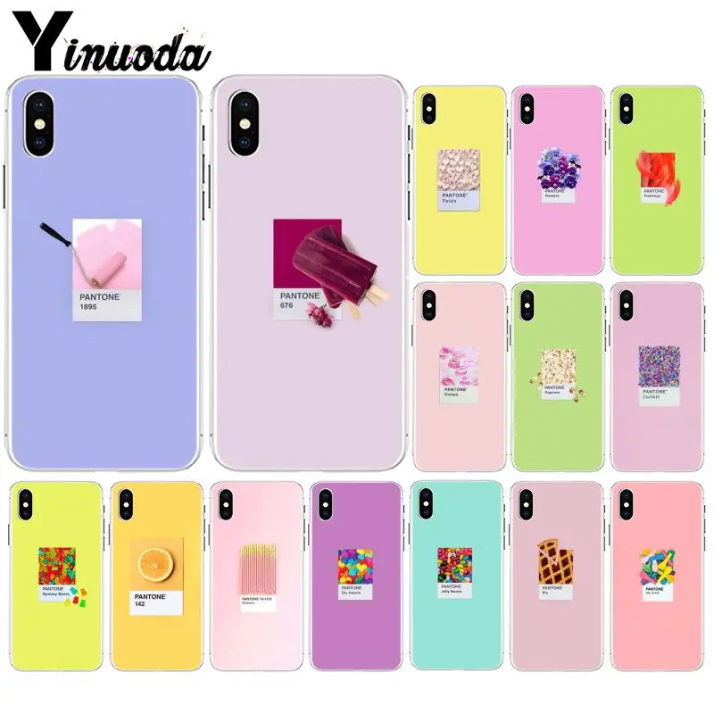 Прозрачный мягкий чехол Yinuoda для Apple iPhone 8 7 6 6S Plus X XS MAX 5 5S SE XR|Бамперы| |