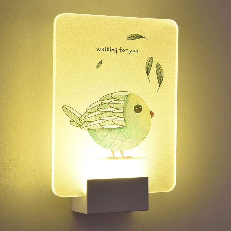 Настенные светильники в стиле лофт для дома светодиодные лампы с аппликацией