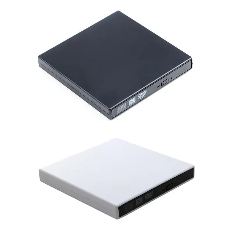 USB 2 0 внешний CD Rom/CD RW/Combo/DVD Rom записывающее устройство с кабелем для передачи