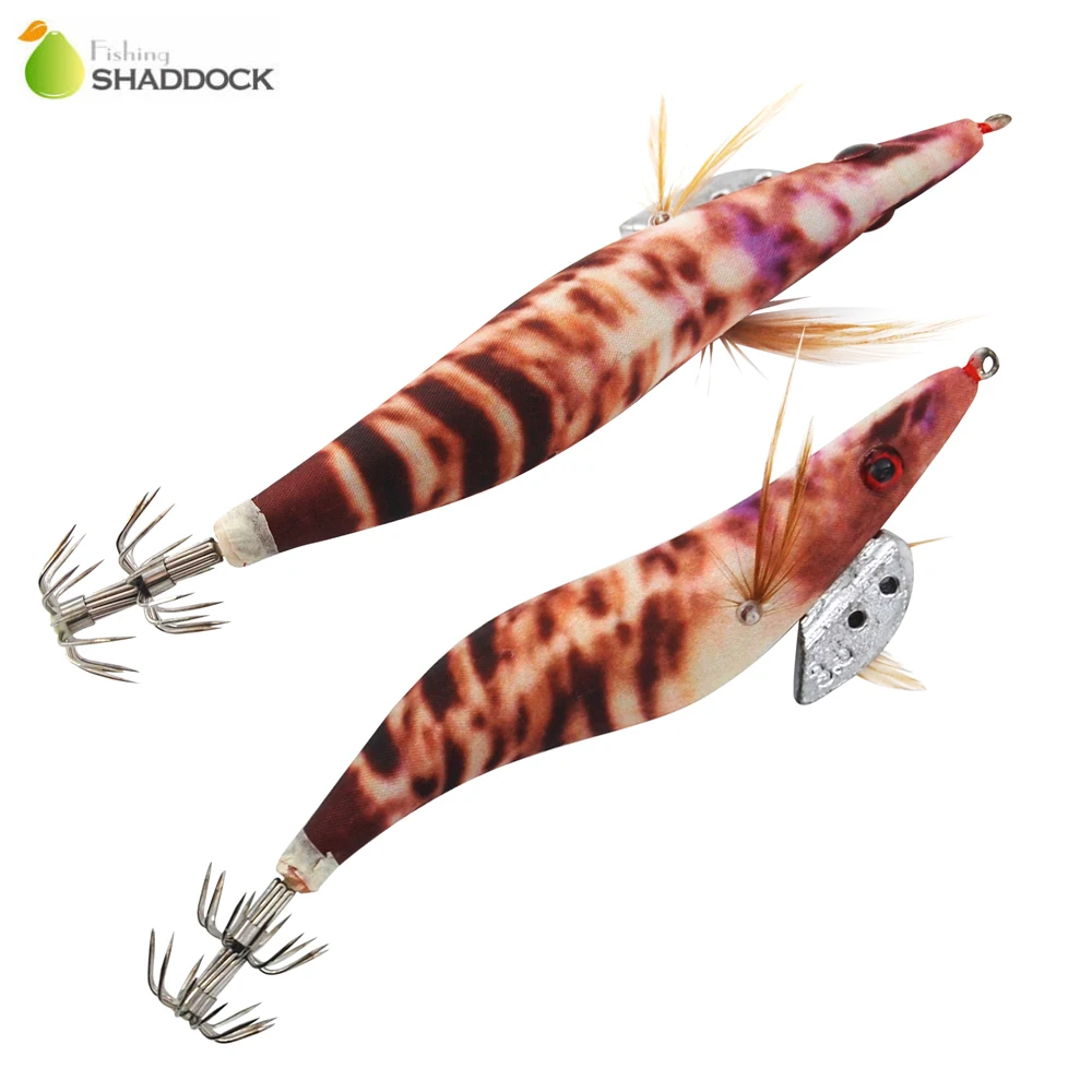 Shaddock Fishing 5 шт. жесткие пластиковые приманки для ловли осьминога кальмаров