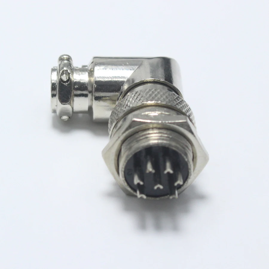 1 комплект GX16 7Pin Авиационная вилка 16 мм 7-контактный Прямоугольный штекер +