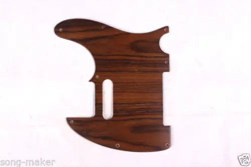 TELE Электрогитара pickguard твердая древесина ручной работы Telecaster гитара #1854|guitar