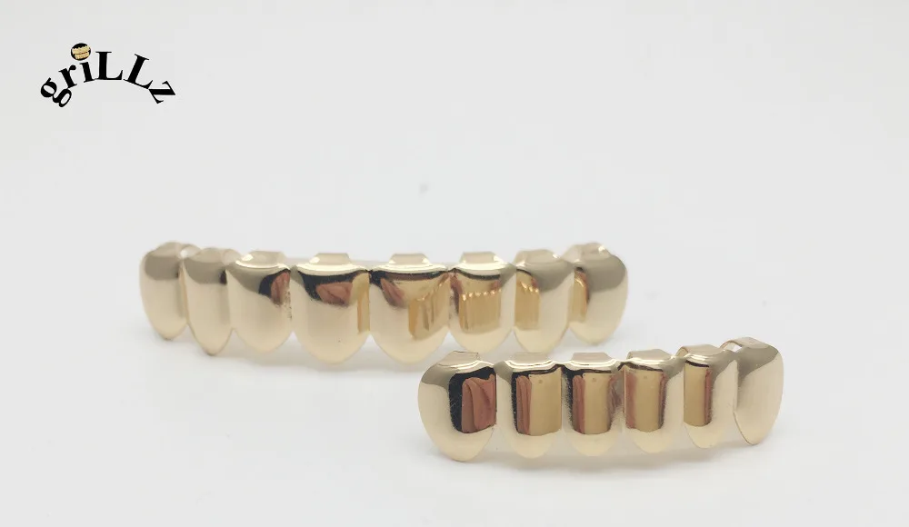 Декоративные коронки с 8 зубьями сверкающие колпачки для верхних и нижних зубов в