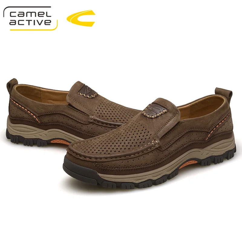 Мужские походные ботинки Camel Active натуральная кожа водонепроницаемые