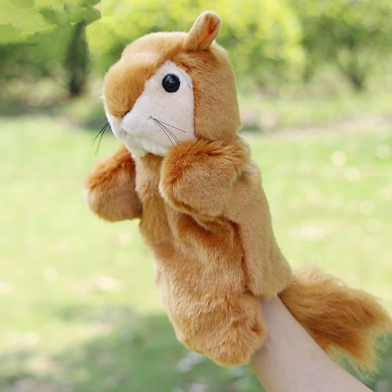 Плюшевая кукла-кукла с животными ручная кукла милая белка игрушки лучшие