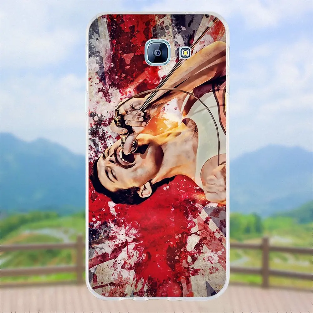 Vvcqod Фредди Меркьюри Мягкие случаи TPU Fundas для samsung Galaxy A3 A5 A7 J1 J2 J3 J5 J7 2015 2016 2017 |