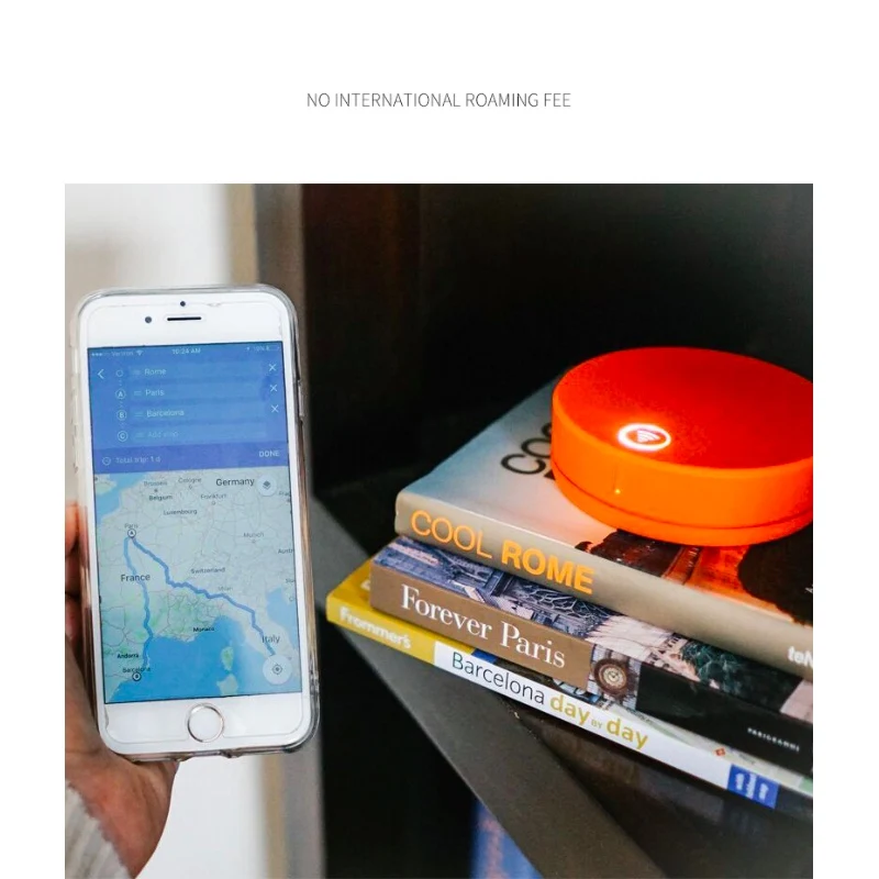 Беспроводной роутер Mifi с большой батареей capcity 4G Бесплатная роуминг по всему миру