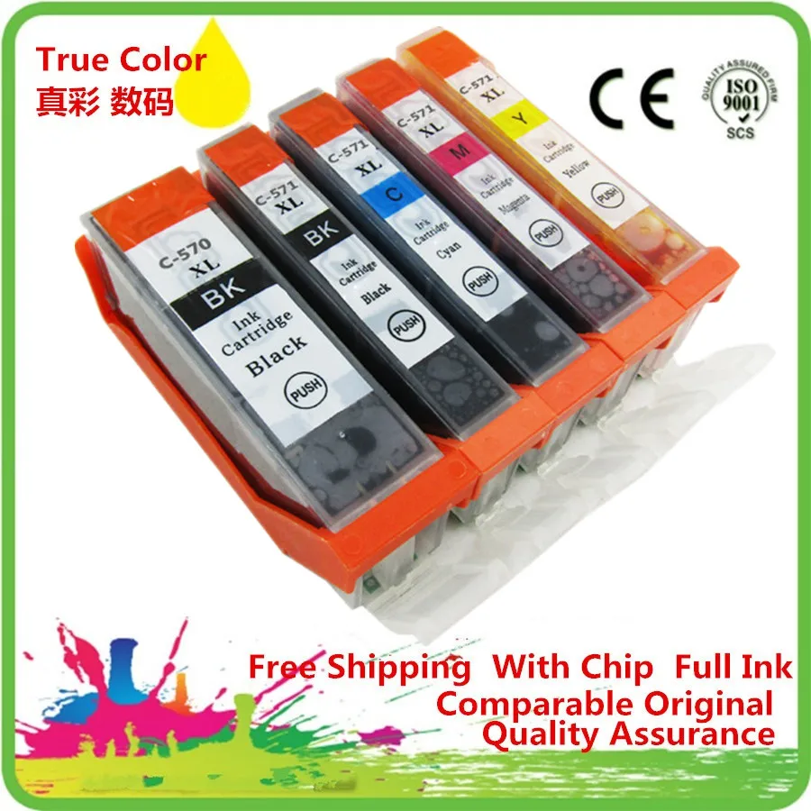 Запасные картриджи для Canon MG 570 6850 6851 6852 6853 7750 7751 7752 7753|ink cartridge|ink cartridge for canoncartridge canon